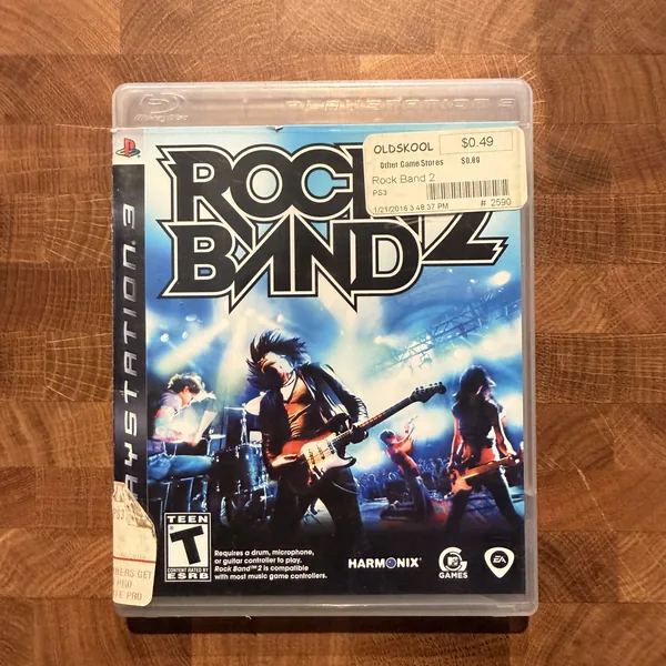 Rock Band 2 - PlayStation 3 - CIB (Complete In Box) - NOSTOS Duluth GA