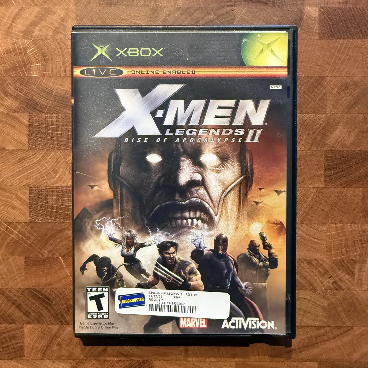 X-Men Legends II: Rise of Apocalypse - Xbox - CIB (Complete In Box) - NOSTOS Duluth GA