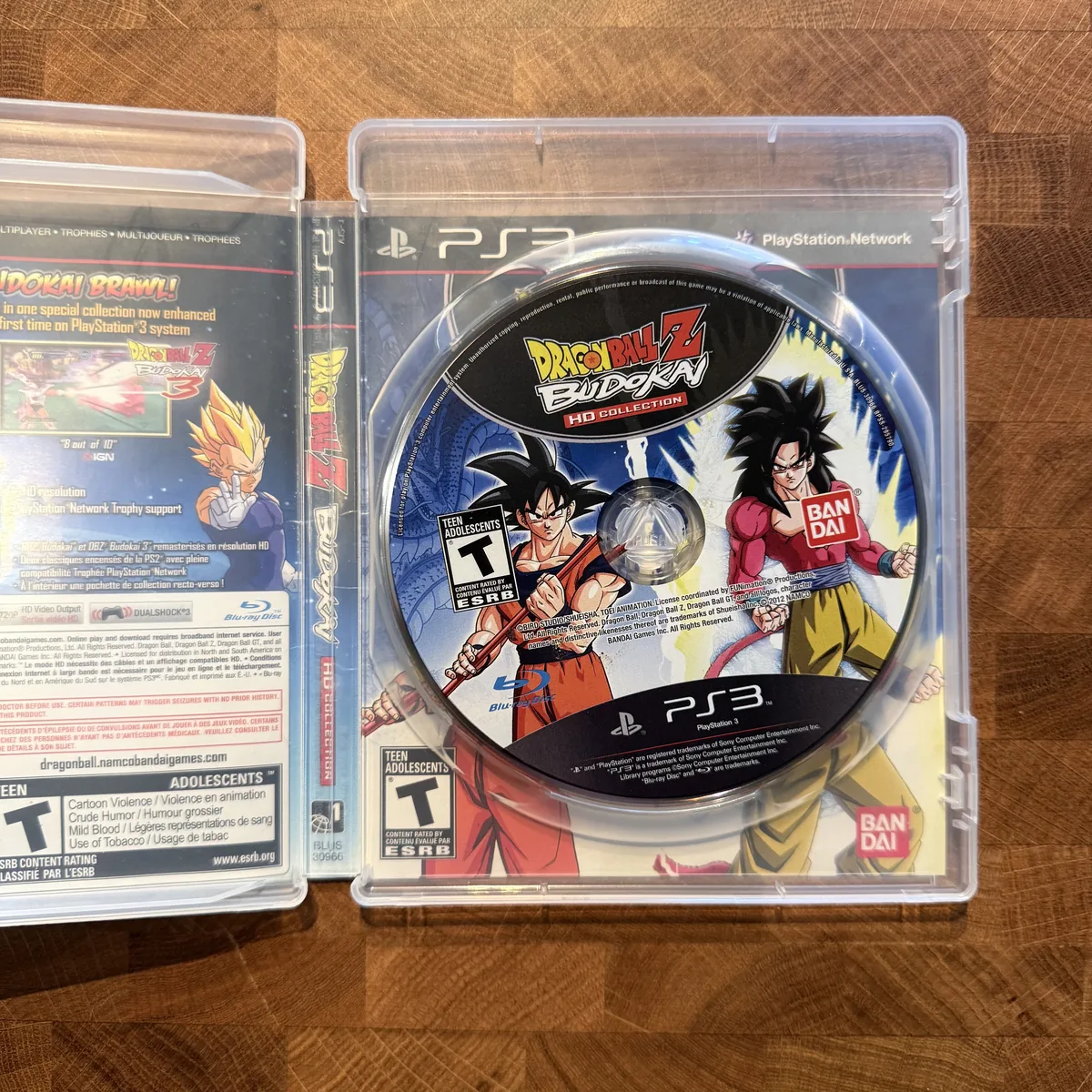 Dragon Ball Z: Budokai HD Collection - PlayStation 3 - Box & Game (No Manual) - NOSTOS Duluth GA - view 2
