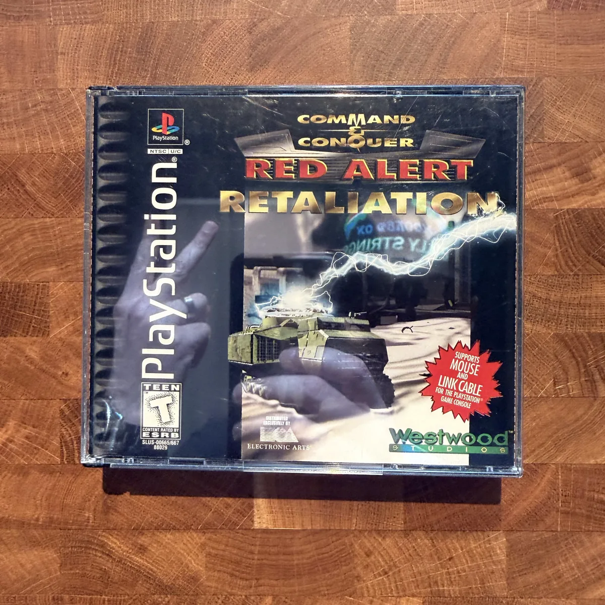 Command & Conquer: Red Alert Retaliation - PlayStation 1 (PS1) - CIB (Complete In Box) - NOSTOS Duluth GA
