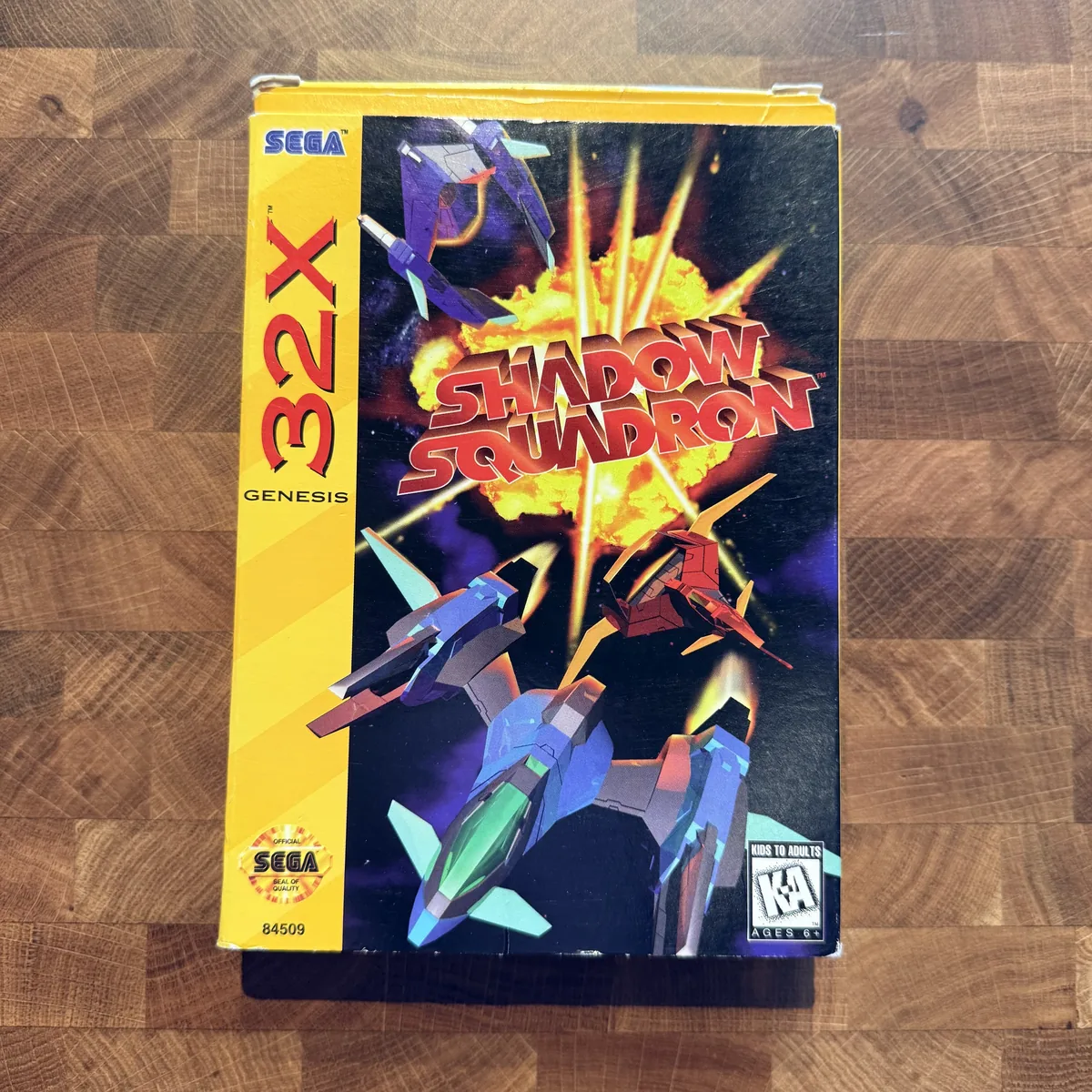 Shadow Squadron - Sega 32X - CIB (Complete In Box) - NOSTOS Duluth GA