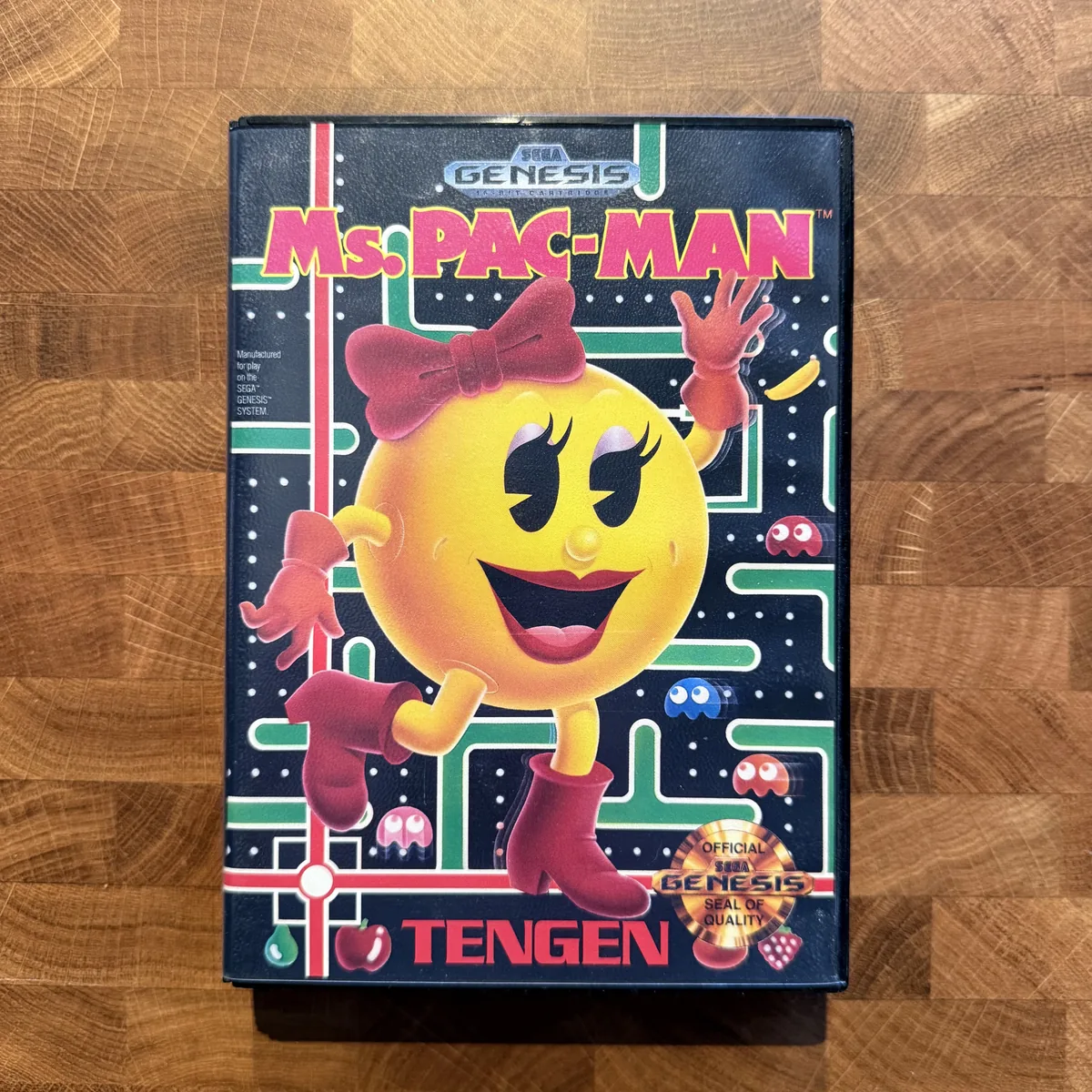 Ms. Pac-Man - Sega Genesis - CIB (Complete In Box) - NOSTOS Duluth GA