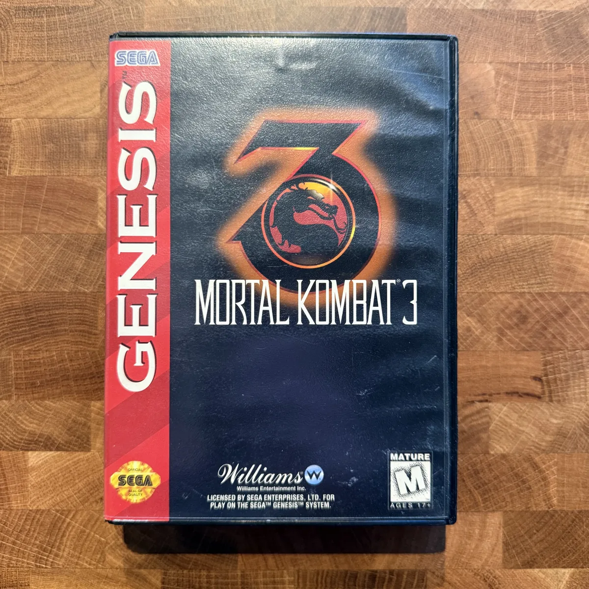 Mortal Kombat 3 - Sega Genesis - Box & Game (No Manual) - NOSTOS Duluth GA