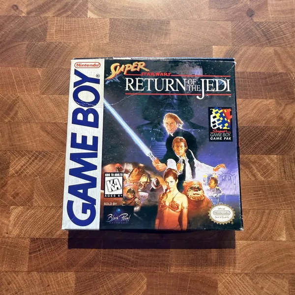 Super Star Wars: Return of the Jedi - Game Boy - CIB (Complete In Box) - NOSTOS Duluth GA