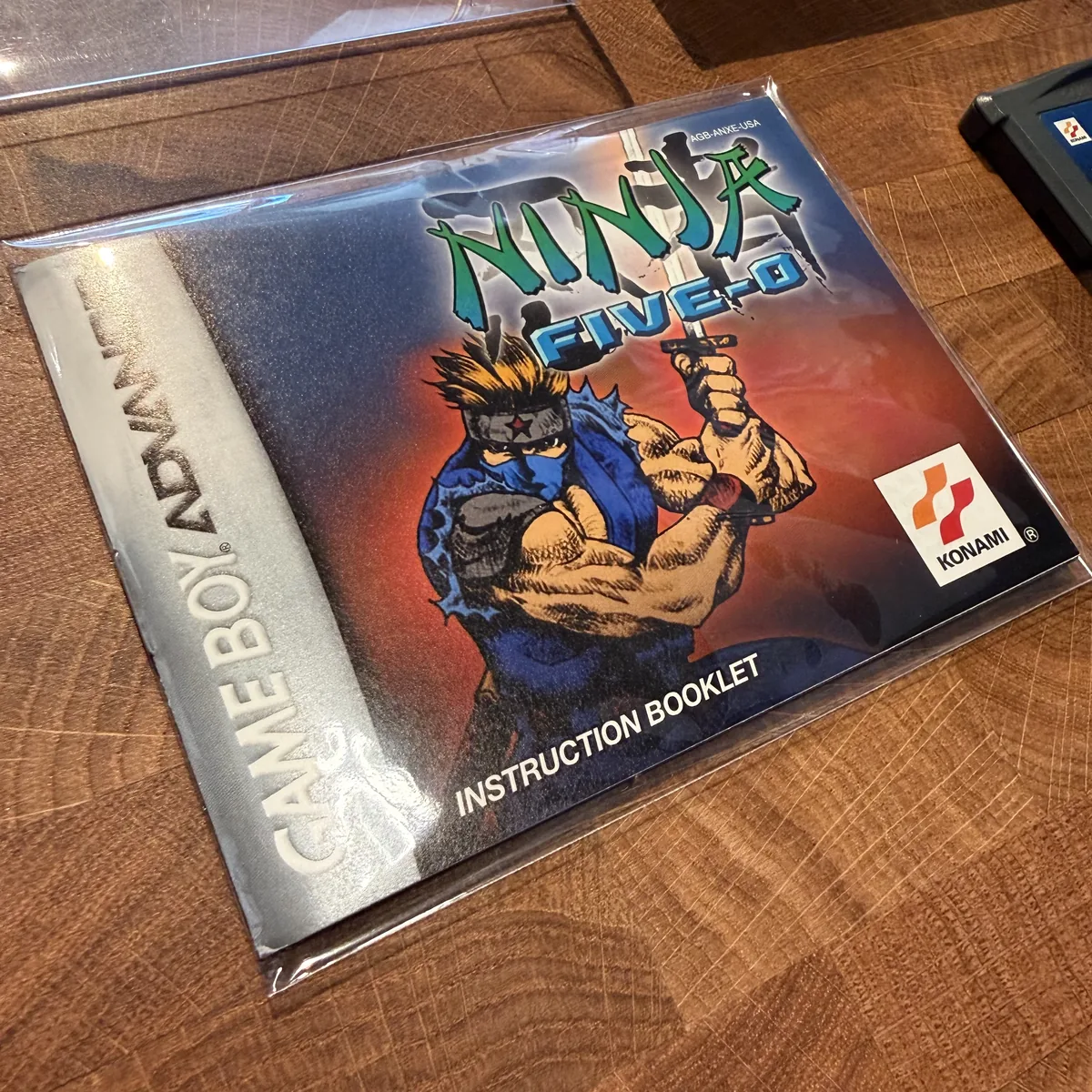 Ninja Five-O - Game Boy Advance - CIB (Complete In Box) - NOSTOS Duluth GA - view 3