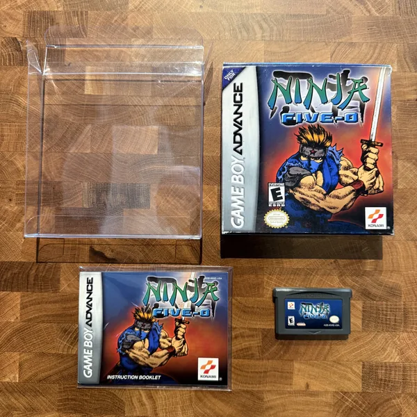 Ninja Five-O - Game Boy Advance - CIB (Complete In Box) - NOSTOS Duluth GA